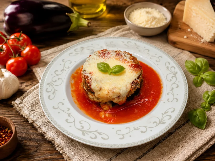 Vinete ''alla parmigiana''
